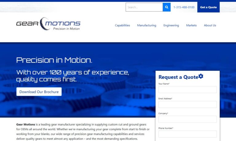 Gear Motions, Inc.